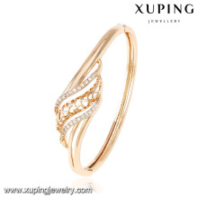 50947 xuping joyas de oro de 18 quilates brazalete de oro últimos diseños